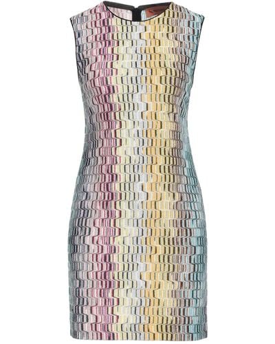 Missoni Mini Dress Viscose, Cupro, Polyester - Natural