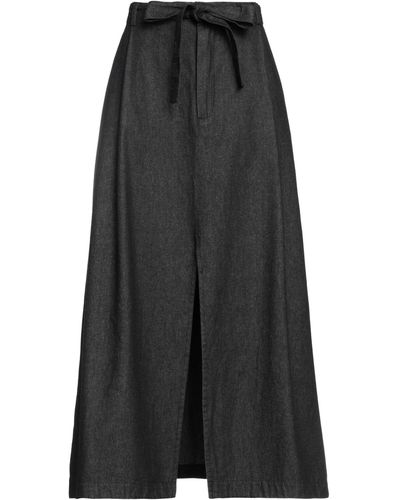 Collection Privée Denim Skirt - Black
