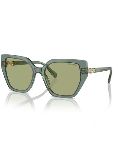 Swarovski Sonnenbrille - Grün