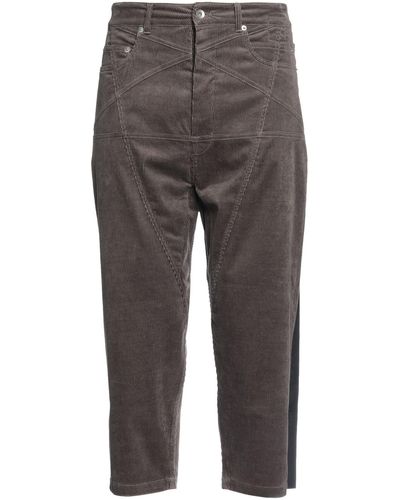 Rick Owens Cropped Pants - Gray