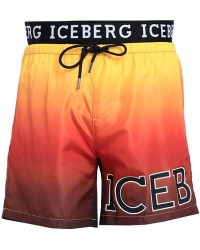 Iceberg Bañadore tipo bóxer - Naranja