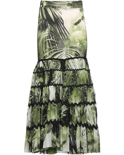 Jean Paul Gaultier Midi Skirt - Green