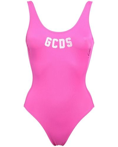 Gcds One-piece Swimsuit - Pink
