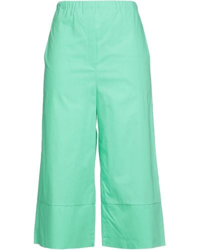 Tela Cropped Pants - Green