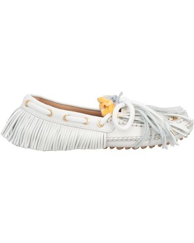 13 09 SR Loafers Soft Leather - White