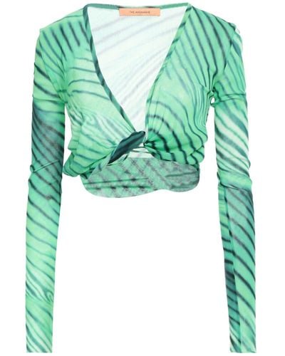 ANDAMANE Wrap Cardigans - Green