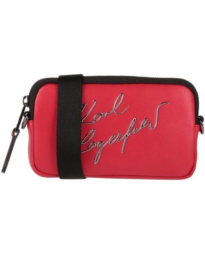 Karl Lagerfeld Cross-body Bag - Red
