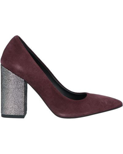 Manila Grace Court Shoes - Purple