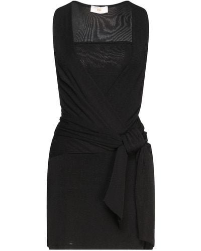 IU RITA MENNOIA Mini Dress - Black