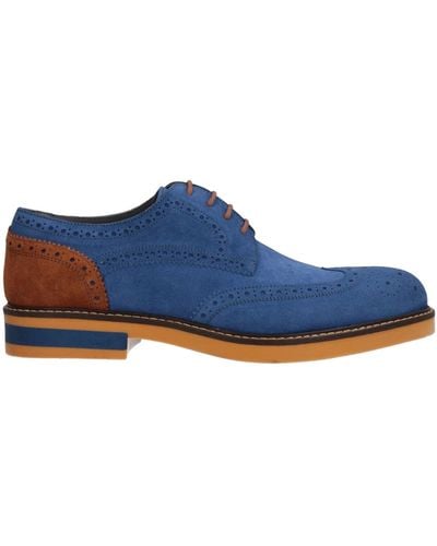 Pollini Lace-up Shoes - Blue