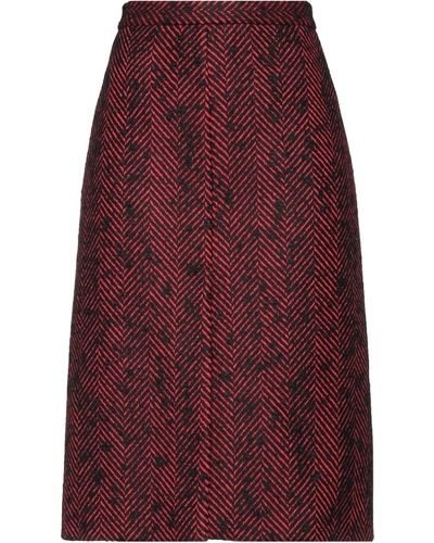 RED Valentino Midi-Rock - Rot
