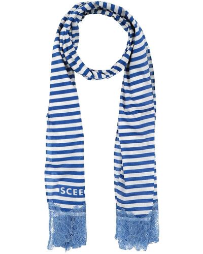 SCEE by TWINSET Scarf - Blue