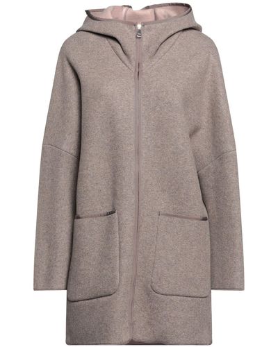 Agnona Manteau long - Gris