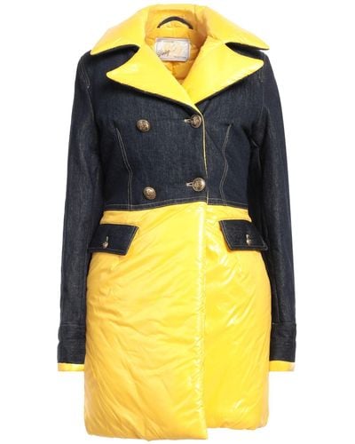 Vintage De Luxe Coat - Yellow