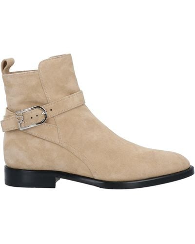 Sergio Rossi Ankle Boots - Natural