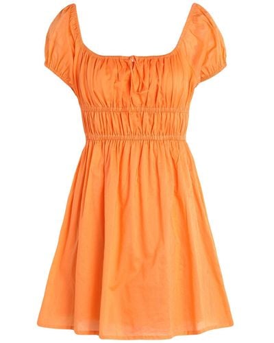 Faithfull The Brand Mini-Kleid - Orange
