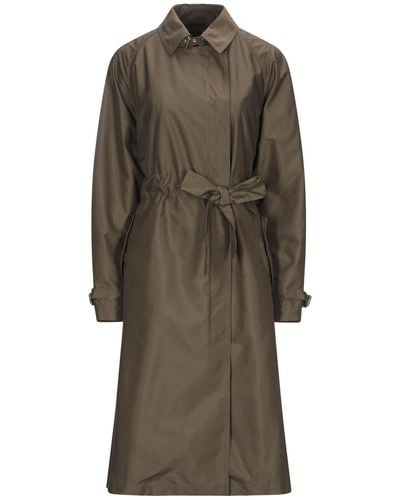 Fay Overcoat & Trench Coat - Green