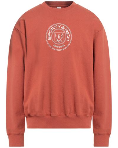 Sporty & Rich Sweatshirt - Orange
