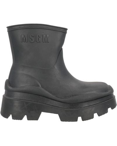 MSGM Ankle Boots - Black