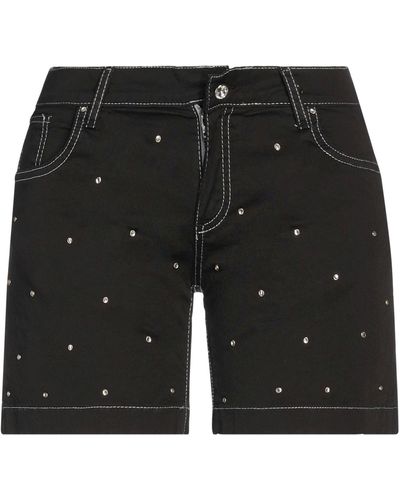 Ean 13 Love Shorts & Bermuda Shorts - Black