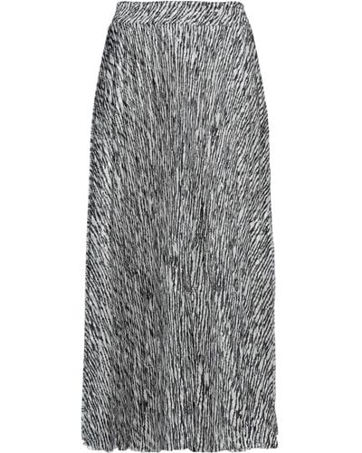 Soallure Midi Skirt - Gray