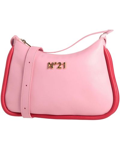 N°21 Cross-Body Bag Leather - Pink