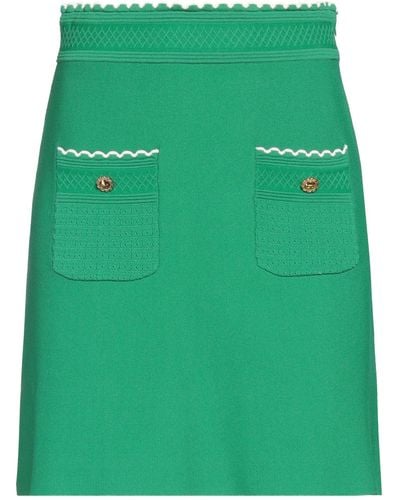 Elisabetta Franchi Mini Skirt - Green