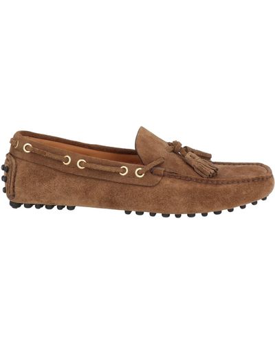 Car Shoe Loafer - Brown