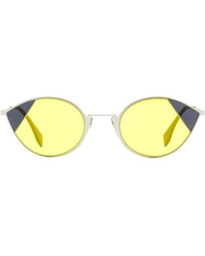 Fendi Sonnenbrille - Gelb