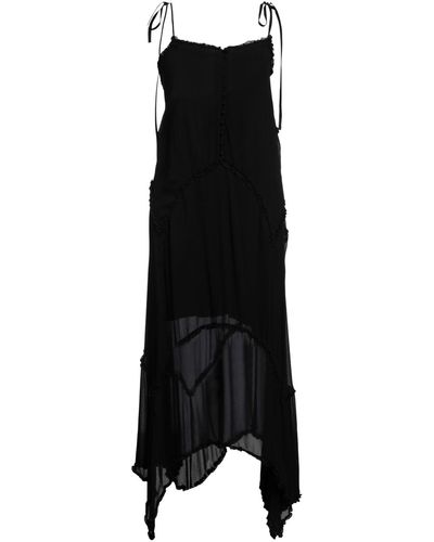 Isabelle Blanche Maxi Dress - Black