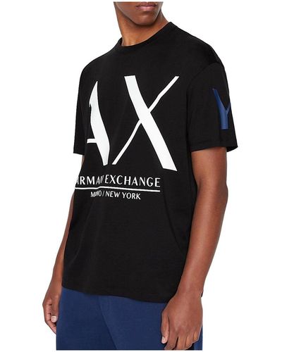 Armani Exchange T-shirts - Schwarz