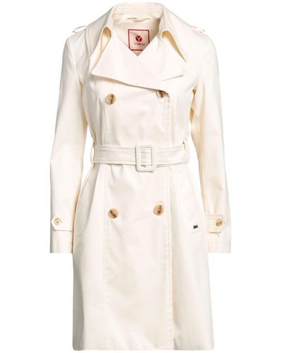 Yuko Overcoat & Trench Coat - Natural