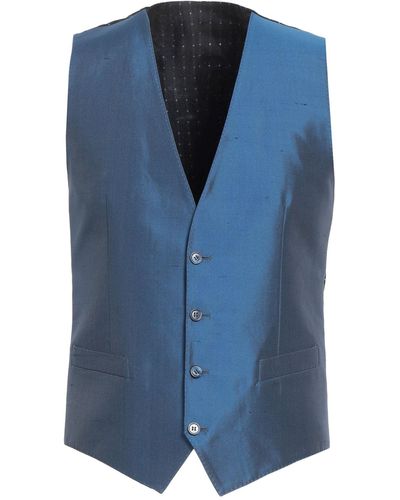 Dolce & Gabbana Tailored Vest - Blue