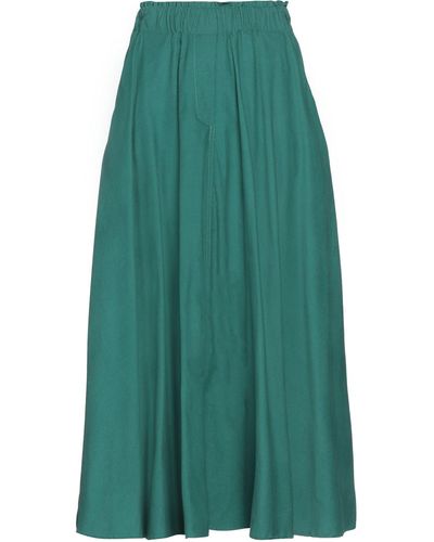 Shirtaporter Midi Skirt - Green