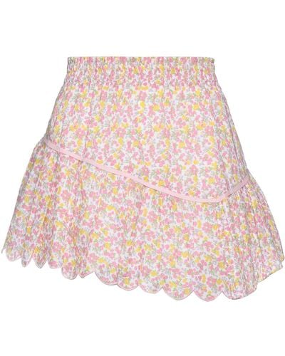 LoveShackFancy Mini Skirt - Natural