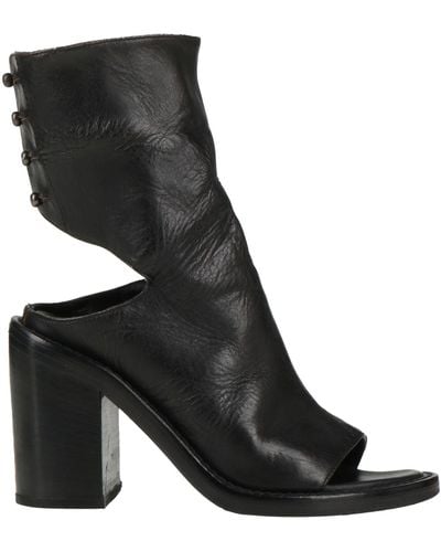 Ann Demeulemeester Ankle Boots Calfskin - Black