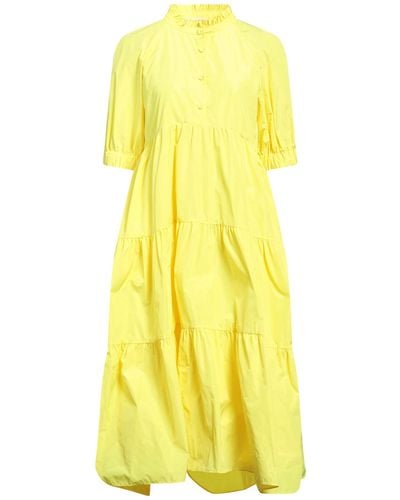 Philosophy Di Lorenzo Serafini Midi Dress - Yellow
