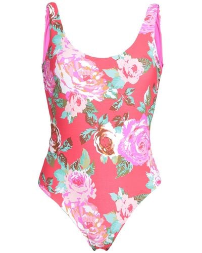 Fisico One-piece Swimsuit - Pink