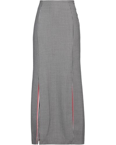Thom Browne Maxi Skirt - Grey