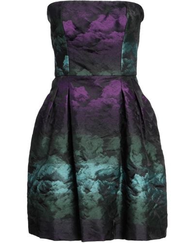 Hanita Short Dress - Purple