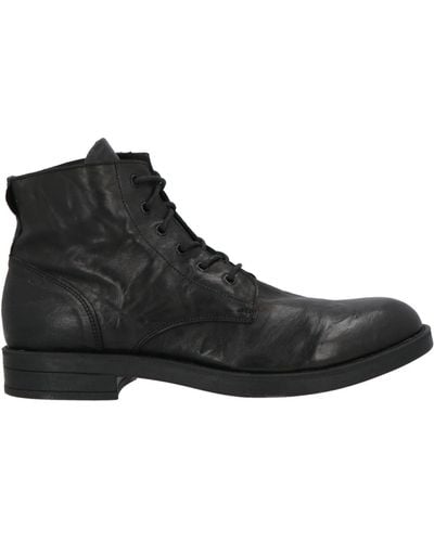 Pawelk's Ankle Boots Leather - Black