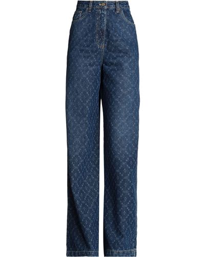 Elisabetta Franchi Pantaloni Jeans - Blu