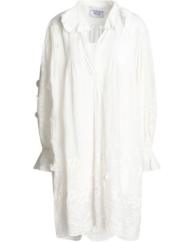 Laurence Bras Mini Dress - White