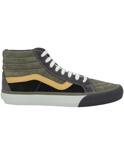 Vans Military Trainers Soft Leather - Green