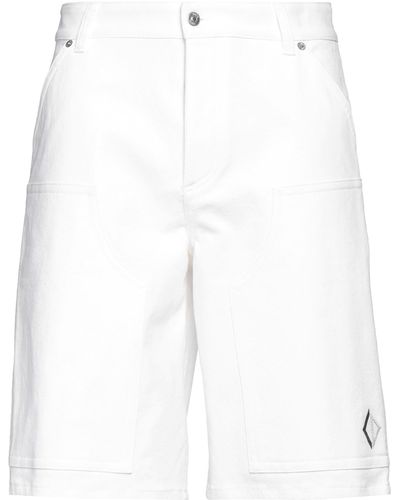 Dior Denim Shorts Cotton, Rubber, Calfskin - White