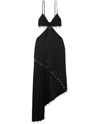 David Koma Midi Dress - Black