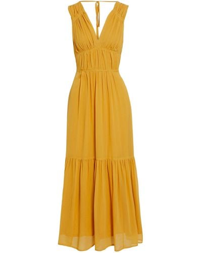 Iris & Ink Maxi Dress - Yellow
