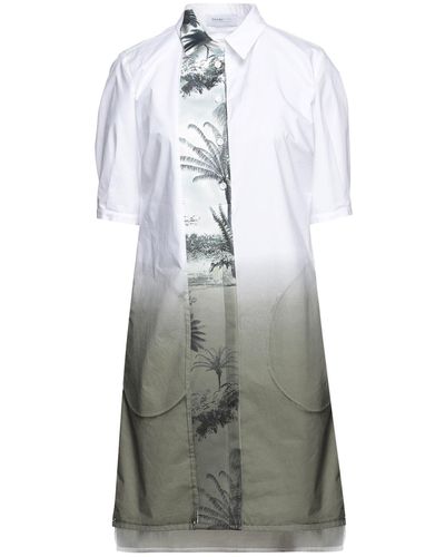 Pianurastudio Mini Dress - White