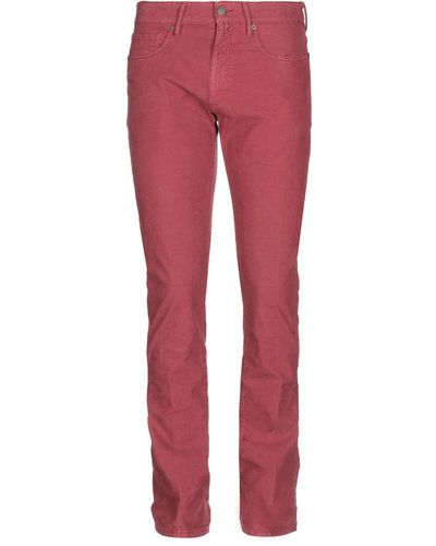 Incotex Pantalone - Rosso