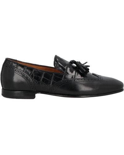 MICH SIMON Loafers Leather - Black